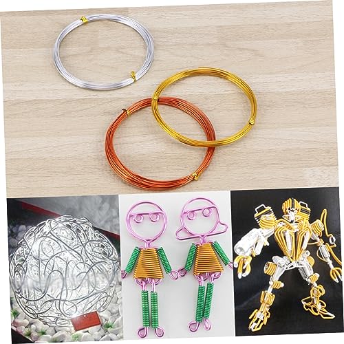 Alambre de aluminio blando LALAFINA para tejer collares y crear manualidades sin esfuerzo 2