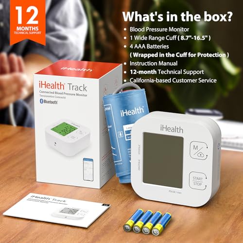 Ihealth KN-550BT Track Smart Upper Arm Blood Pressure Monitor thumb #5