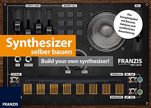FRANZIS Synthesizer selber bauen | Komplettpaket mit Bausatz zum Basteln und Löten | Ab 14 Jahren FRANZIS Synthesizer selber bauen | Komplettpaket mit Bausatz zum Basteln und Löten | Ab 14 Jahren