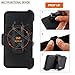 iPhone 5S Defender Case, iPhone SE(1st gen - 2016) 5/5s Case with Belt Clip, Kickstand, Heavy Duty, Dropproof Shockproof Dustproof, Built-in Screen Protector Rugged Rubber Case Compatible