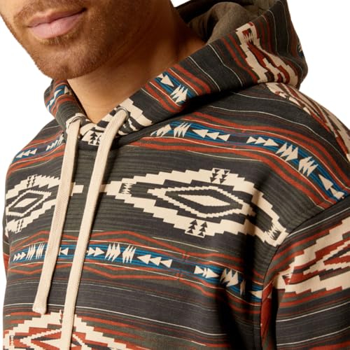 ARIAT Men's Color Block Hoodie4