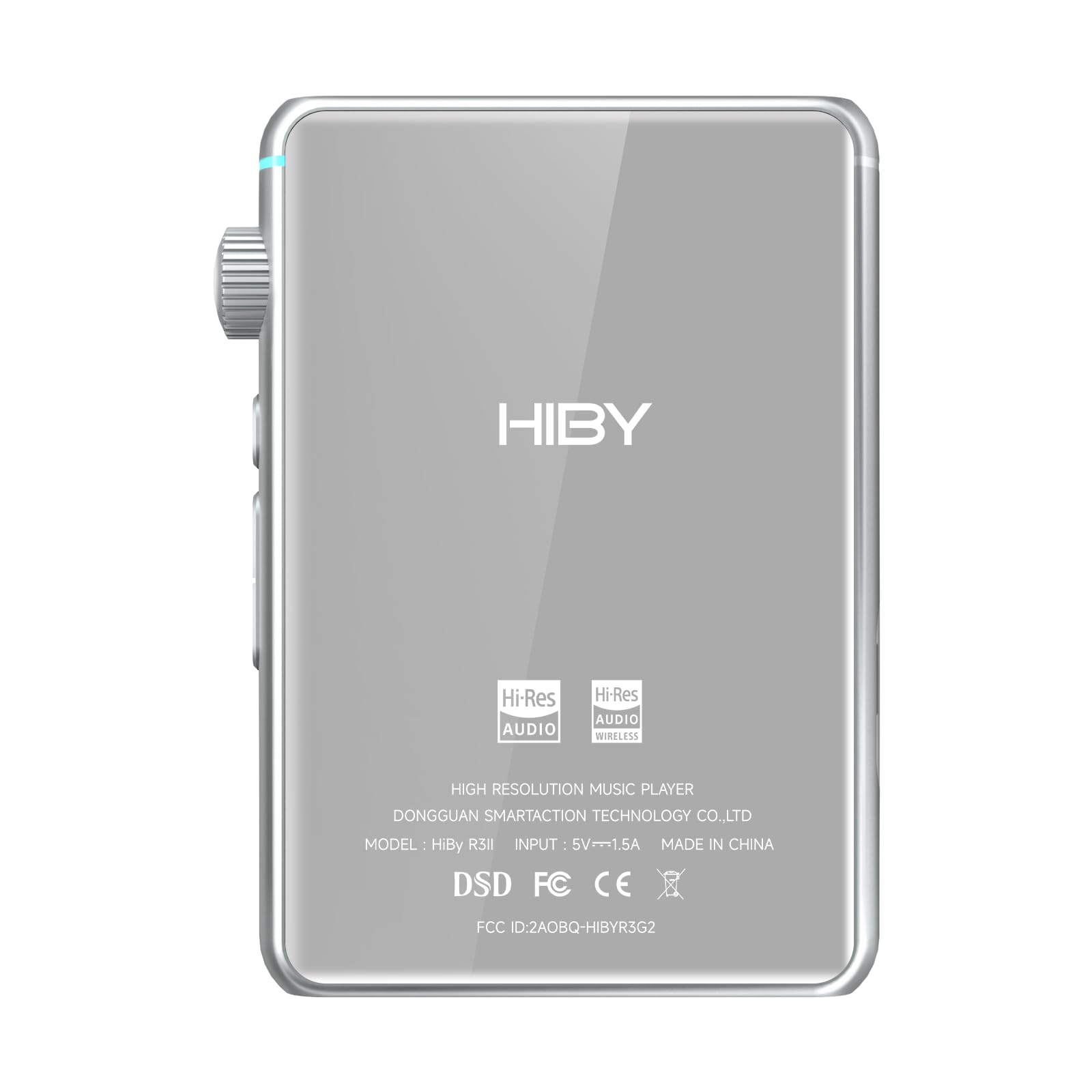Amazon.co.jp: HiBy ポータブルオーディオプレイヤー R3 II (シルバー