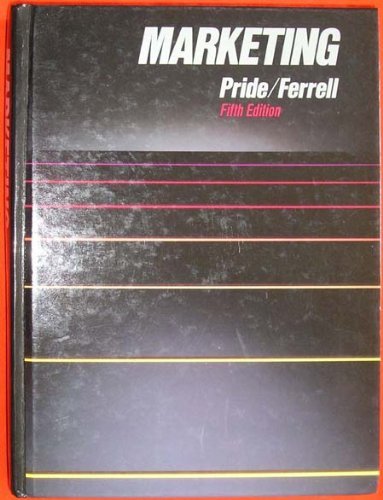 Marketing: Basic concepts and decisions 0395357101 Book Cover