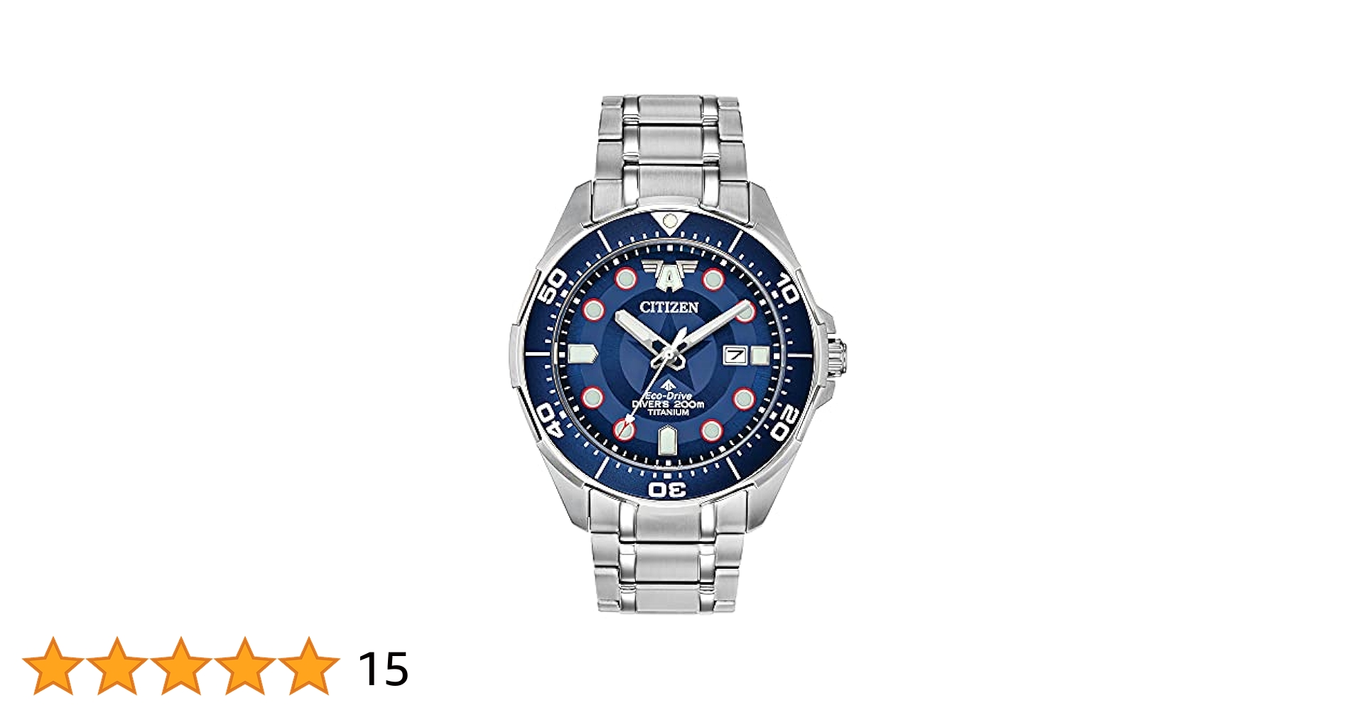 美品 シチズン キャプテン・アメリカ エコ・ドライブ BN0208-54Wチタン Amazon.co.jp: 並行輸入品 CITIZEN シチズン マーベル