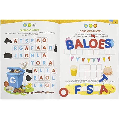 Aprenda em Casa Livro-Kit Alfabeto Móvel: Letras/Números