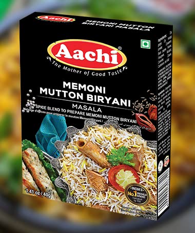 Aachi Mutton Biryani Powder AACHI Biryani Masala 45gms (Memoni