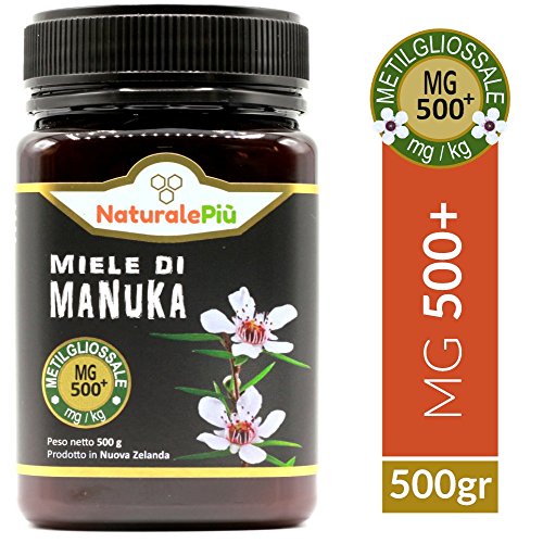 Manuka Honing 500+ MGO 500 gram. Geproduceerd in Nieuw-Zeeland, actief en rauw, zuiver en natuurlijk. Getest op… - Image 3