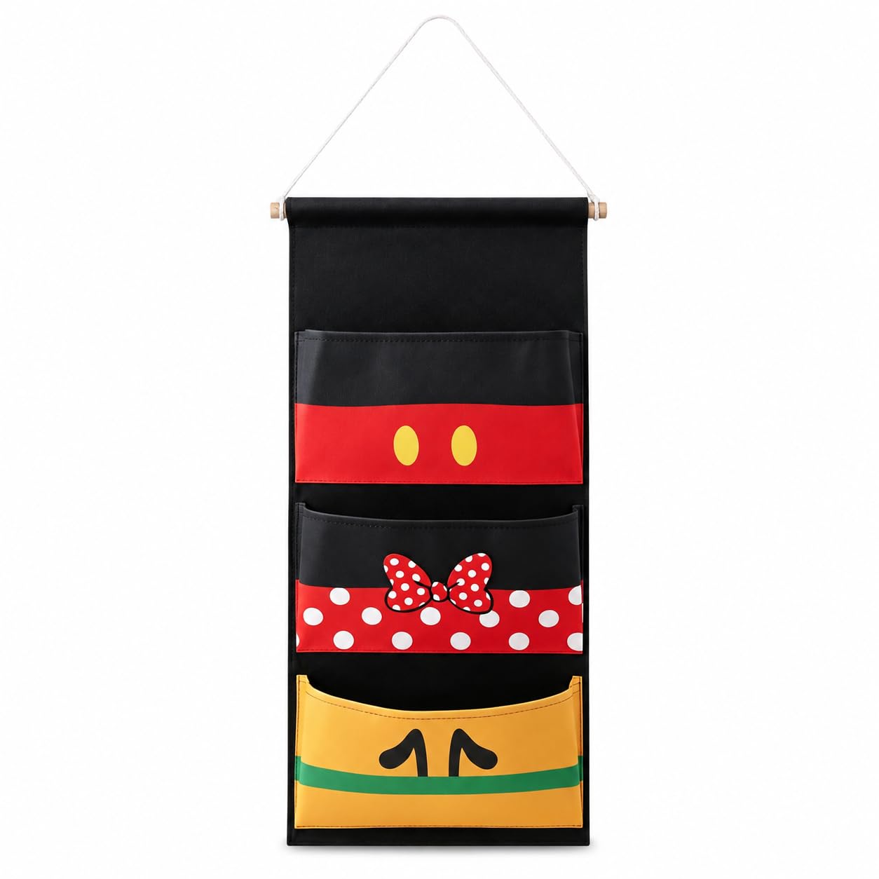 Magopera DCL Fish Extender Door Hanger, Cabin Door Hanging Pockets for Fish Exchange Extender Gifts on DCL Cruise Line in 2025 & 2026 (Red & Yellow)