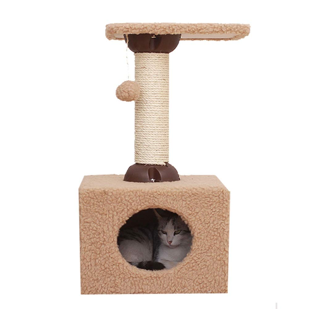 Arbre à chat double niveau avec griffoir en sisal Cat Clim e Maison confort