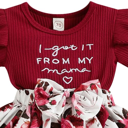 Image of Hopscotch Girls Text Print Bodysuit with Headband In Green Color