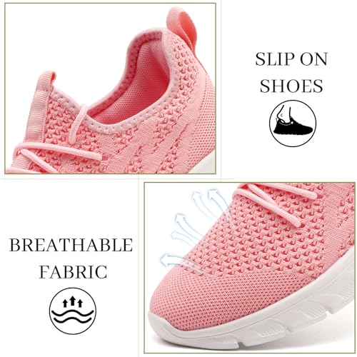 Image of Running Shoes for Women Slip On Tennis Walking Sneakers Sport Fashion Casual Workout Gym Athletic Hiking Nurse Non Slip Lightweight Breathable Trainers