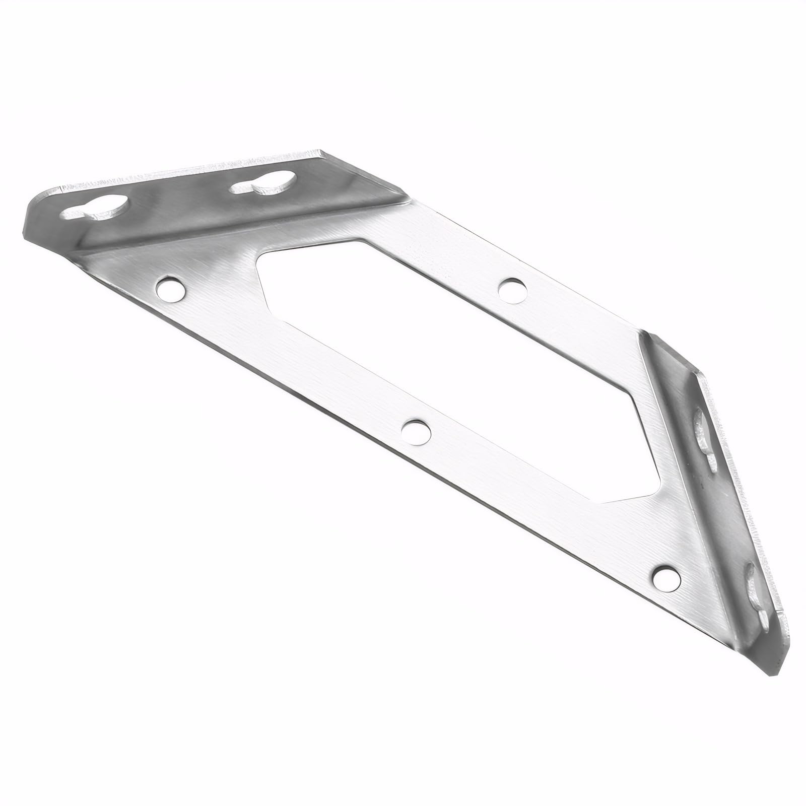 EUREANYI Wooden Universal Stainless Steel Furniture Corner Connector Fasteners Hardware Hinges Brackets Closet Mending Triangle Fastener