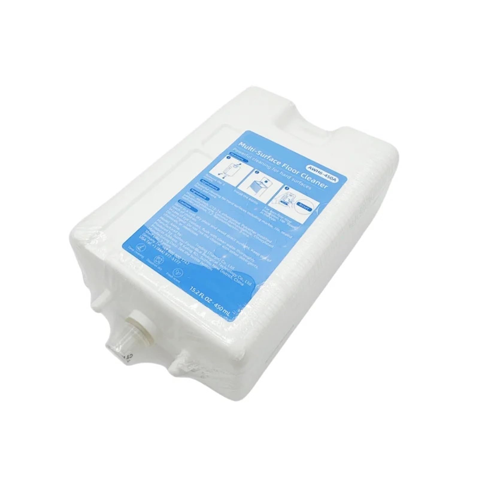 Pieza De Repuesto De Cartucho De 450 Ml for Aspiradora Robot Dreame, Limpiador De Pisos Multisuperficie, Compatible Con L10 Prime / X10 Series / L30 Ultra(3 pack)