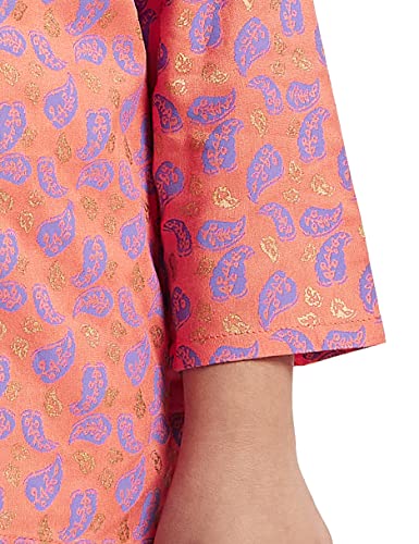 Image of Amazon Brand - Jam & Honey Girl's Cotton Regular Short Kurti