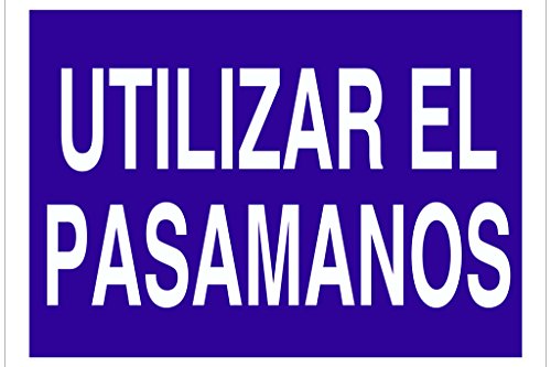 Cofan - Plimpo Señal Poliestireno 420X297 Utilizar El Pasamanos En Oferta Cofan O55Tpl420297 Señal Poliestireno, 420 X 297 Mm