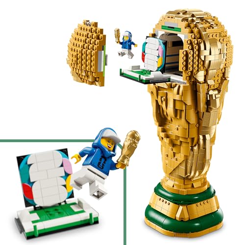 Image of LEGO Editions FIFA World Cup Official Trophy Replica - Kids' Soccer Decor Building Set - 43020
