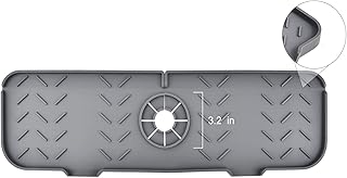 VENMATE Silicone Faucet Mat for Kitchen, Sink...,