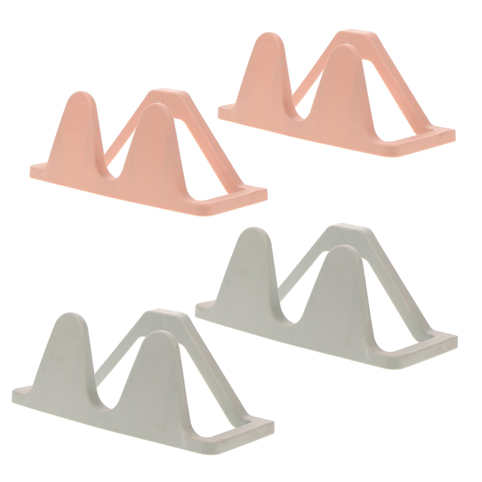 DECHOUS 1Set Wall Mounted Slipper Racks No Drilling Storage Pink Shoe Organizer for Home Supplies Space Saving Design