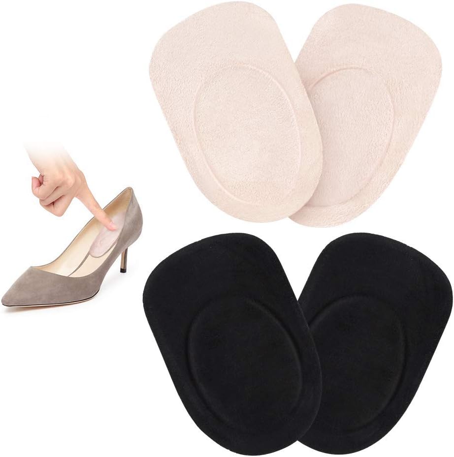 Heel Cups, Gel Heel Inserts for Relieving Heel Pain, Heel Pads for