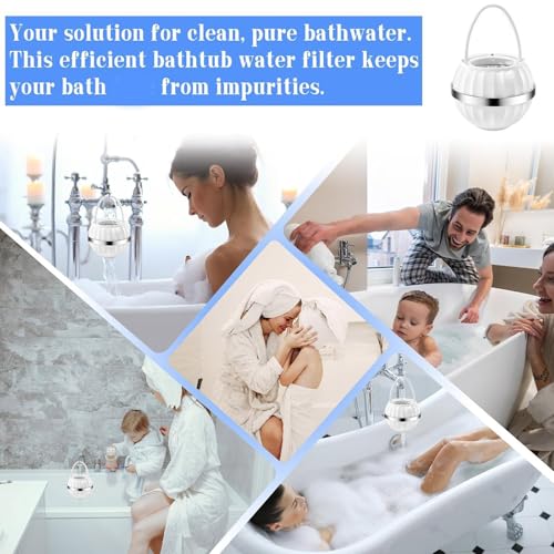 Filtre à eau suspendu haute performance pour baignoire et douche