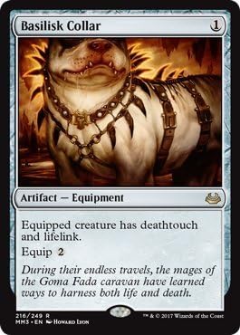Wizards of the Coast Basilisk Collar Artifact - Equipment 1 Count Ungraded