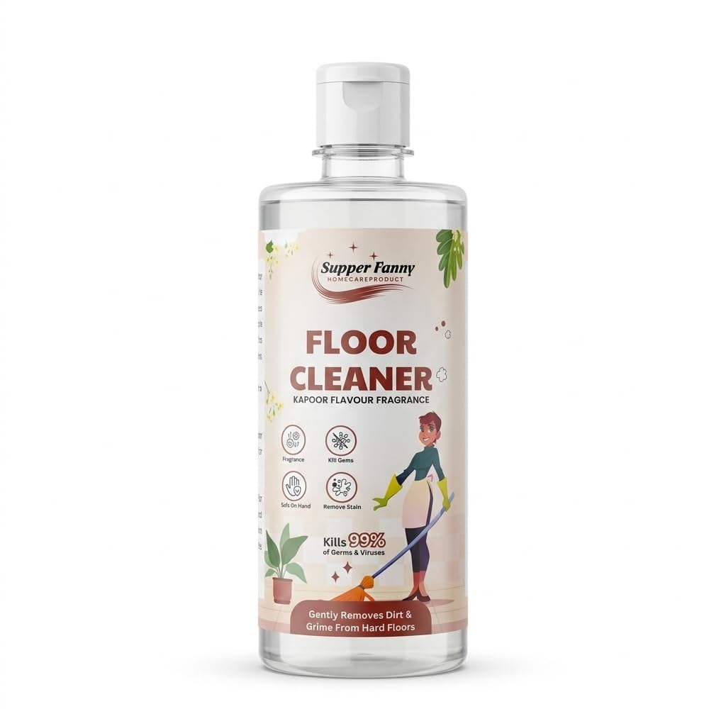 Camphor Floor Cleaner Liquid Multi Surface Cleaning Solution for Home and Office Tiles Marble Granite and Polished Wood Floors with Traditional Camphor Fragrance (500 ml) (Pack Of 1)-image-39
