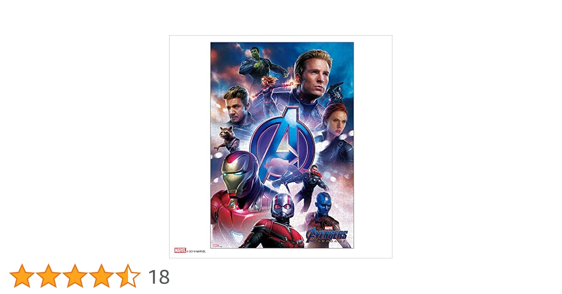 【1000ピース】アベンジャーズ/インフィニティ・ウォー　51x73.5cm Amazon | 1000ピース ジグソーパズル アベンジャーズ