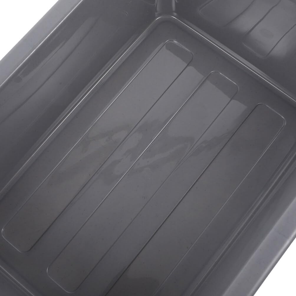 Alipis Plastic Organizing Box Thickened Rectangular Utility Storage for Kitchen for Food Classification Fruit Washing and Meal Prep Plastic Material