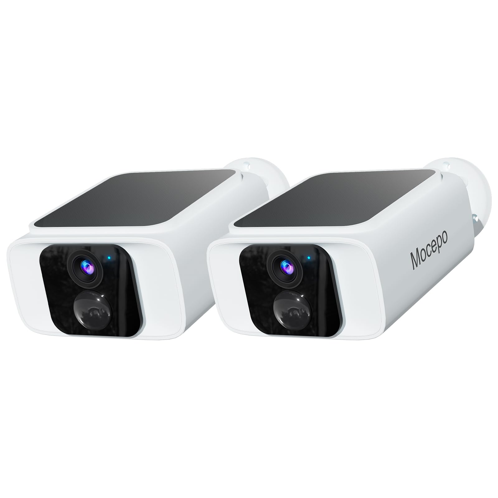 mocepo Solar Security Cameras Wireless Outdoor 4MP -2.4G&5G WiFi Security Camera with Integrated Solar Panel, Color Night Vision, Compatible with Alexa-picture-24