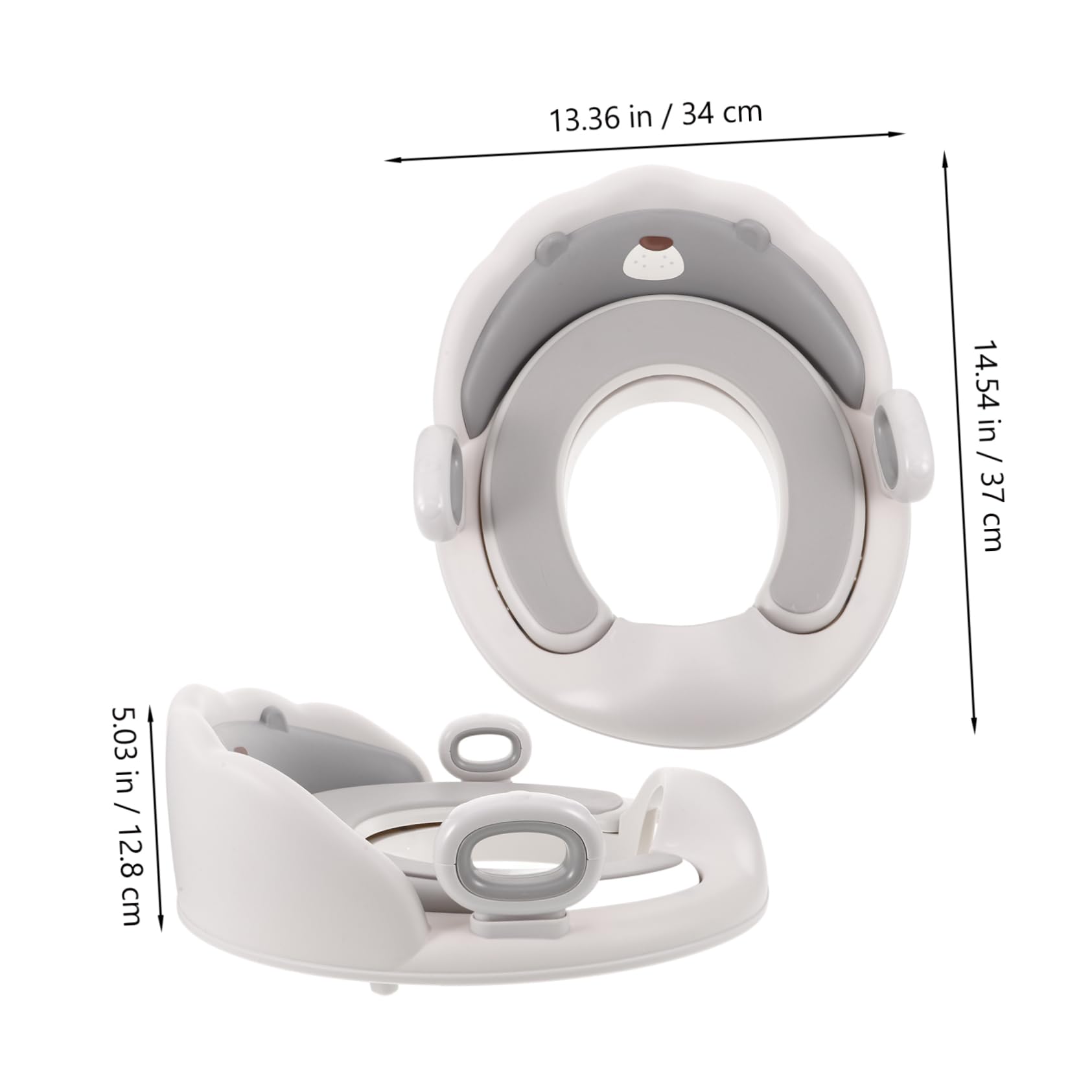 TOYANDONA Asiento de Inodoro para Reductor de Inodoro de Viaje Asiento de Entrenamiento para Ir al Baño Adecuado para Casa y Baño
