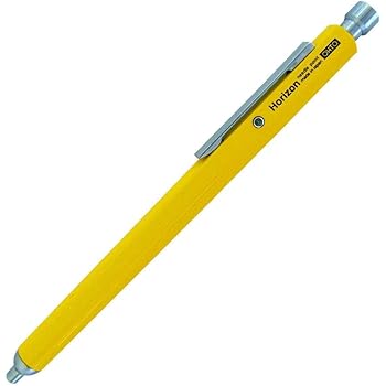 OHTO Needle Point Knock Ballpoint Pen Horizon EU 0.7mm Ballpoint Yellow Body (NBP-887H-YL)
