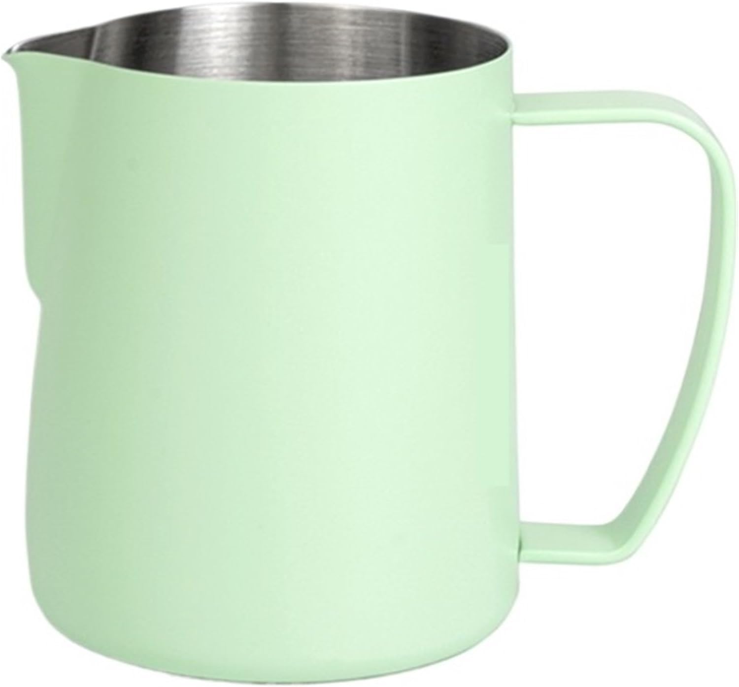 Stainless Steel Milk Frothing Pitcher 400/600ml Cappuccino Latte Art Jug Home Barista Accessories(600ml Retro Metal)