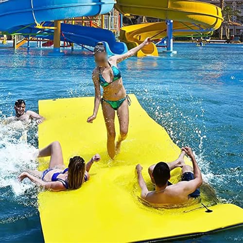 Tapis d'eau flottant XPE indéchirable à structure 3 couches haute densité - 3