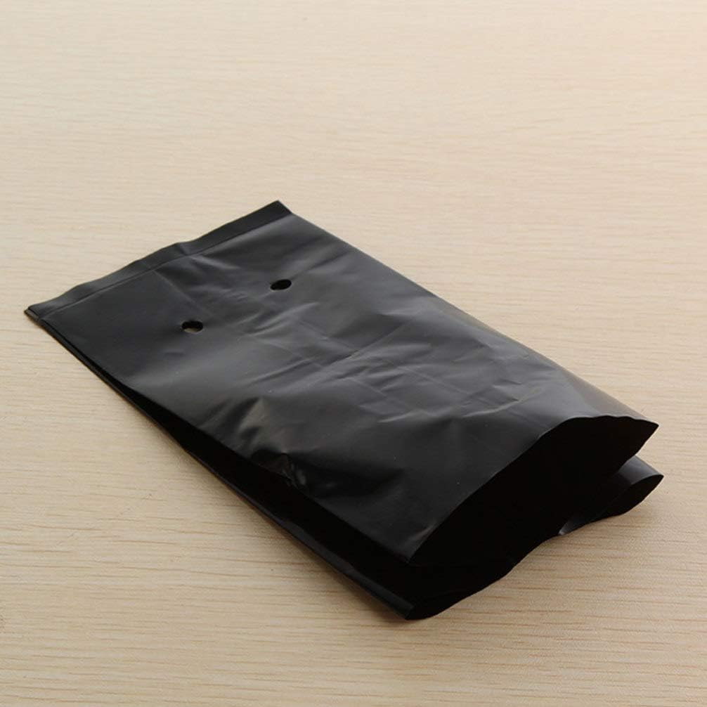 Hemoton 100 Pcs Vegetable Grow Bags Garden Potato Planter Bags Planting Bag with Breathable Holes for Vegetables Tomato Carrot Onion Fruits Gardening Nursery Supplies