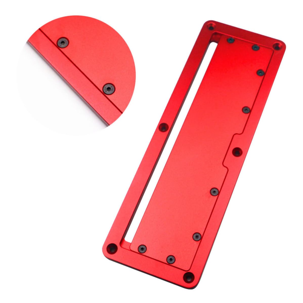 Accesorio para Mesa de Carpintería Circular de Metal Fácil Montaje para Ampliar Uso en Bricolaje y Corte de Madera