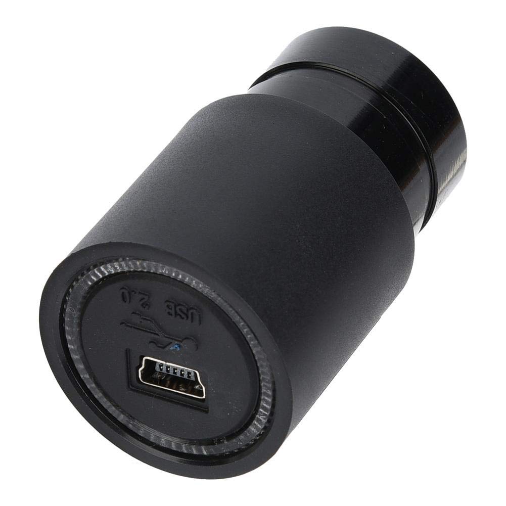 Oculare elettronico per microscopio, oculare elettronico USB 2.0 da 1,3 MP con due anelli adattatori per microscopio 23,2 mm 30,0 mm 30,5 mm, plug and play
