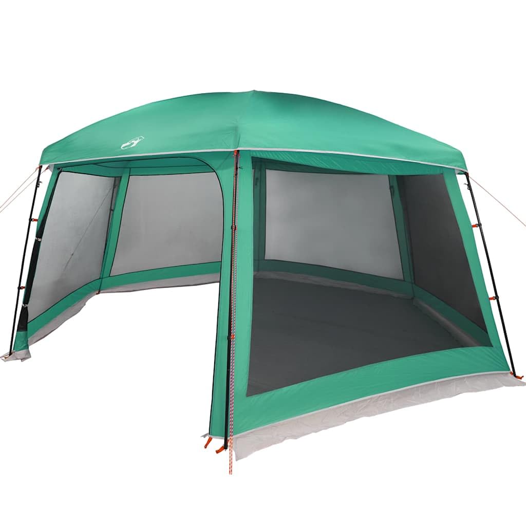 Tente de Piscine moustiquaire avec parois en Maille Bleu Azur, abri Amovible imperméable en Polyester avec revêtement PU, résistant au Vent, Double Toit Amovible pour intimité,
