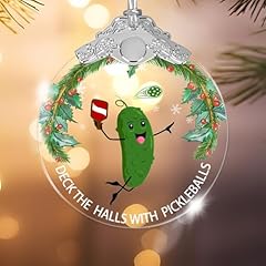 Pickleball Ornaments With Metal Buckle