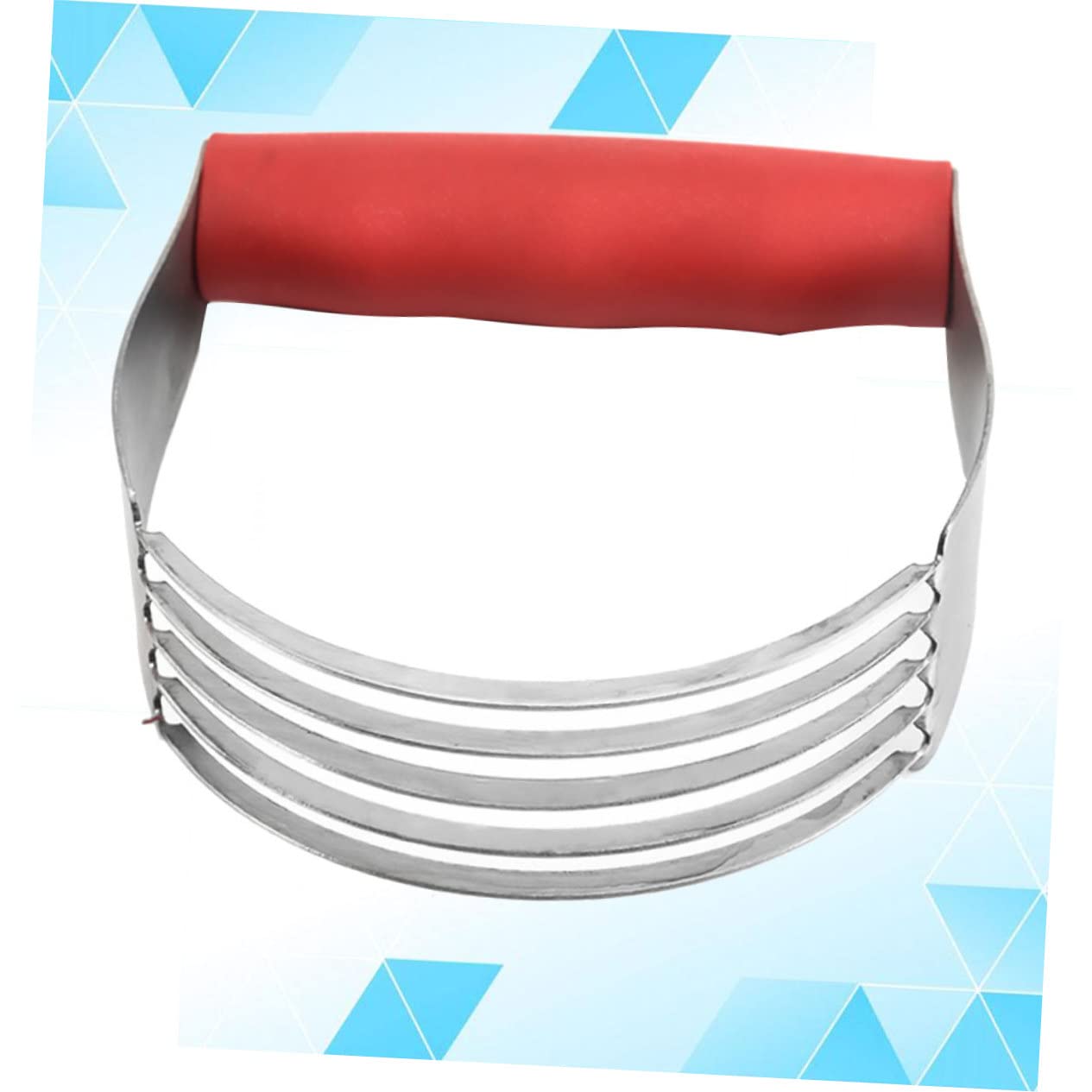 Ciieeo Manual Baking Flour Beater Stainless Steel Pastry Blender Tool Easy Stirrer for Home Kitchen