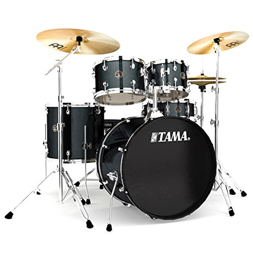 Tama RM52KH6-CCM Rhythm Mate Schlagzeug Set (5-teilig) mit 55,8 cm (22 Zoll) Bassdrum inkl. dreiteiligem Beckenset/6-teiliger Hardware