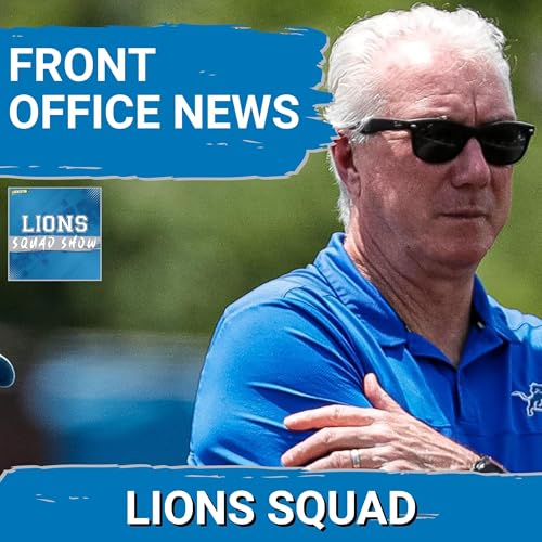 LIONS SQUAD SHOW: MAJOR Detroit Lions FRONT OFFICE NEWS + Free Agency D-Line Targets Podcast Por  arte de portada