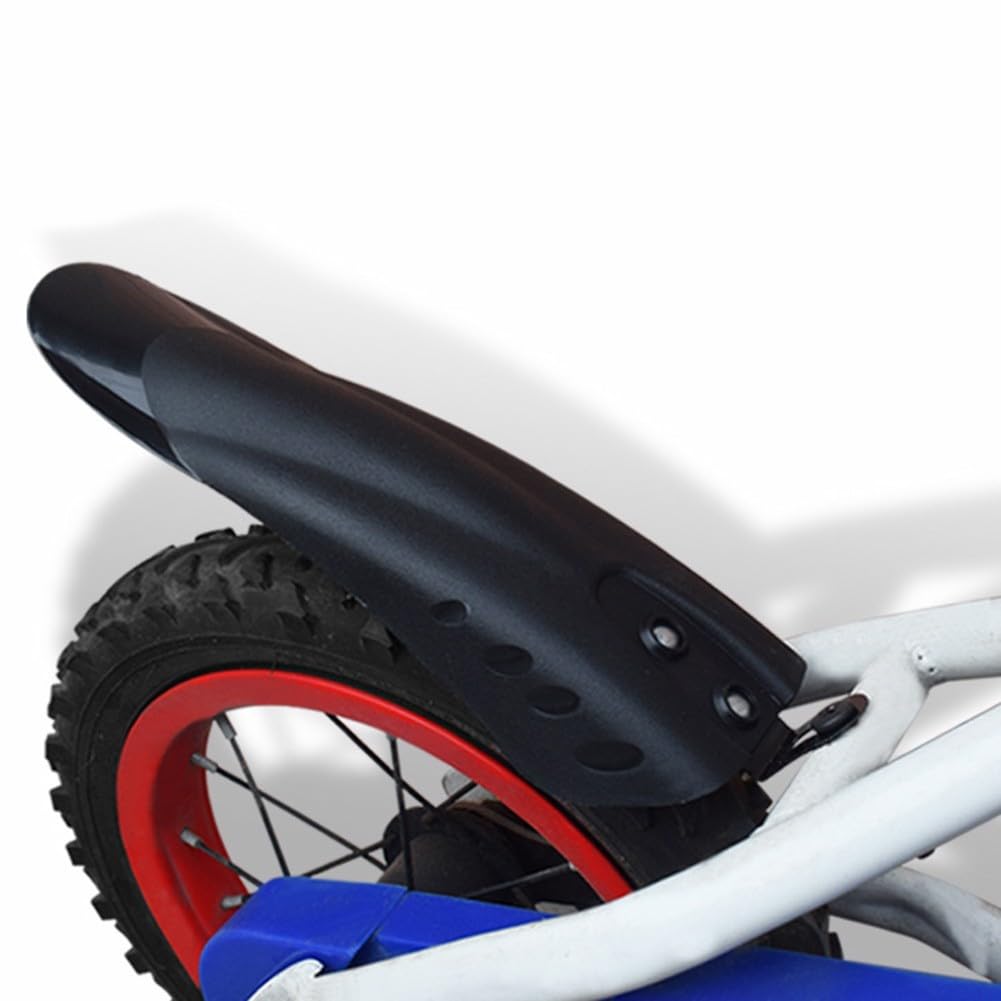 Sleek Design Kids Bike Mudguards Made of Sturdy PVC Fits Sizes 12 20 Inch (Style 1)