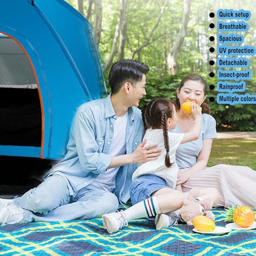 Carpa automática para 3-4 personas, impermeable y UV miniatura 3