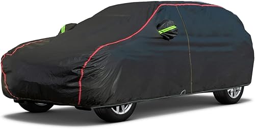 AUQDD 6 capas de PEVA nuevo material para sedán, SUV, cubierta completa acolchada para automóvil, impermeable, para todo tipo de clima, protección