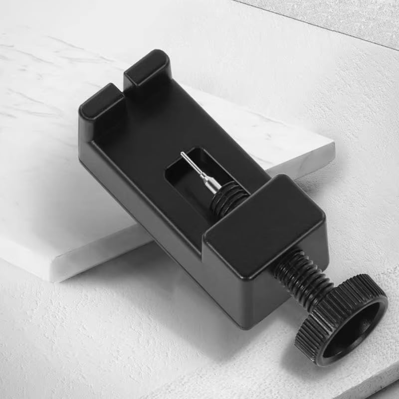 Generic Metal Watchband Repair Tools for apple Watch band Detaching Device Kits with Watch Pin Opener steel for Samsung galaxy watch band belt Adjust Tool Watch Accessories (black)