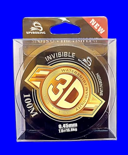 Image of Pro Hunter 3D Strong Fishing Line, 0.45mm 100M Strands Monofilament Fishing Line Angling Accessory, Durable Fishing Line (Max Tension 16.30KG)
