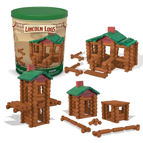 Lincoln Logs 100th Anniversary Tin by Lincoln Logs - Used condition - US$40.40