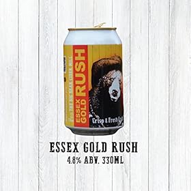 Buy THE BIG BEAR CIDER MILL Essex Gold Rush Cider (24 Pack) – Refreshing Sparkling Apple Cider with a Crisp, Golden Flavor – 24 x 330ml Cans at 4.8% ABV – The Big Bear Cider Mill