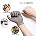 TS Highest Level Cut Resistant Stainless Steel Metal Mesh Chainmail Glove Butcher Glove for Meat Cutting Food Processing Knife Sharpening Oyster Shucking Kitchen Mandoline Slicing Fish Fillet（M）