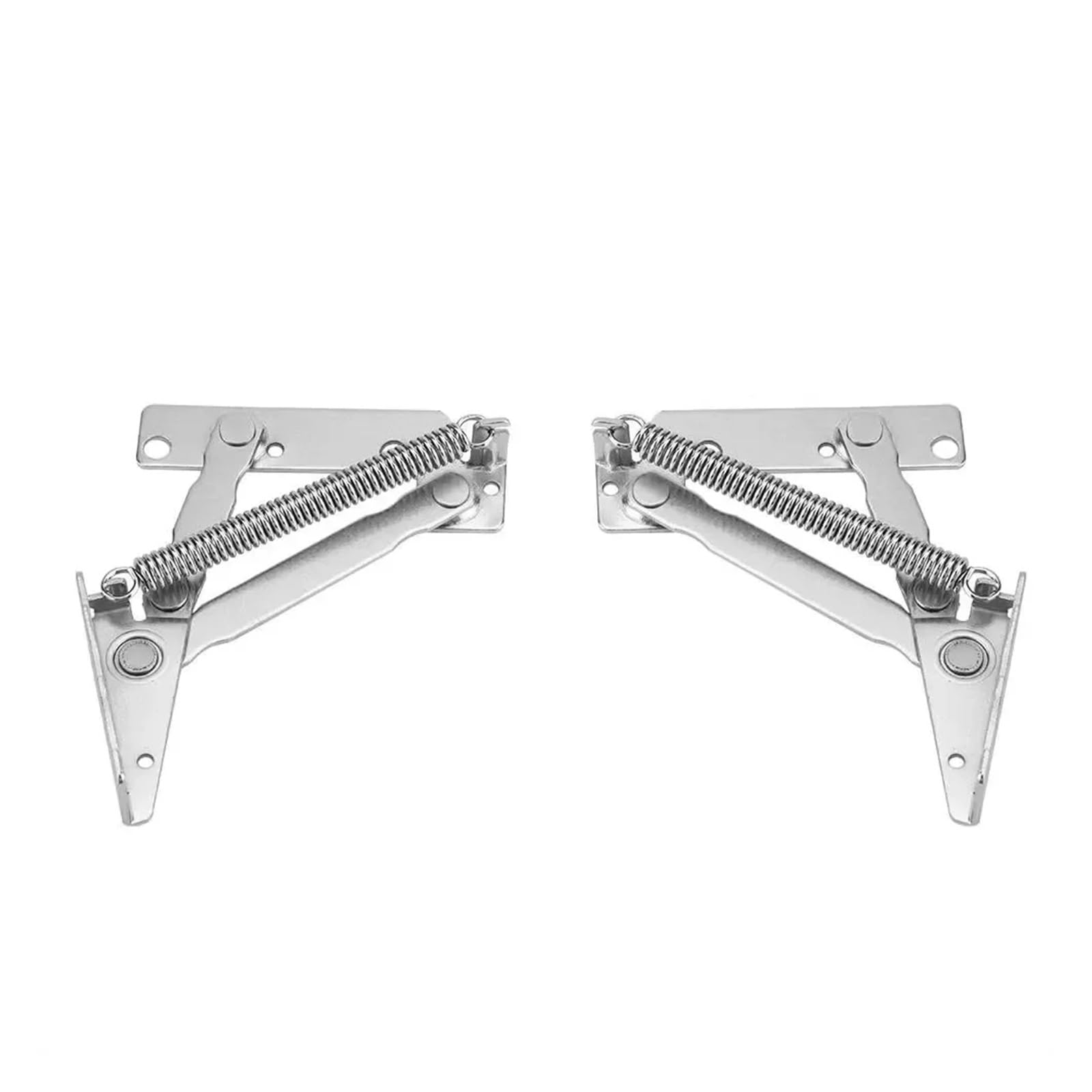 Butt Hinge, 2pcs 80 Degree Sprung Hinges Cabinet Door Lift Up Stay Flap Top Support Cupboard Kitchen Furniture Foldable Lifting Bracket,Parts